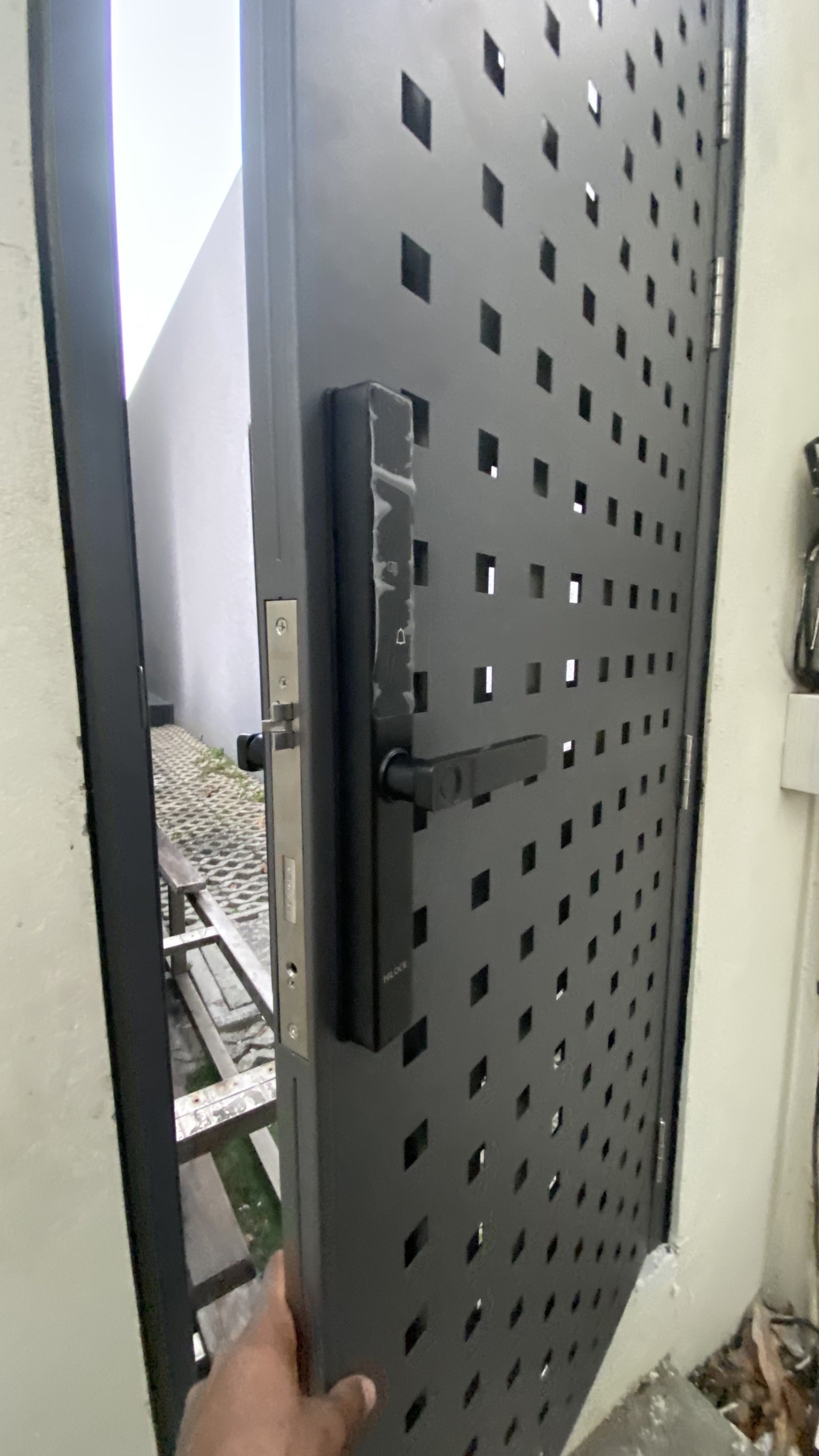HL-432 รีวิว digital door lock ประตู ดิจิตอล