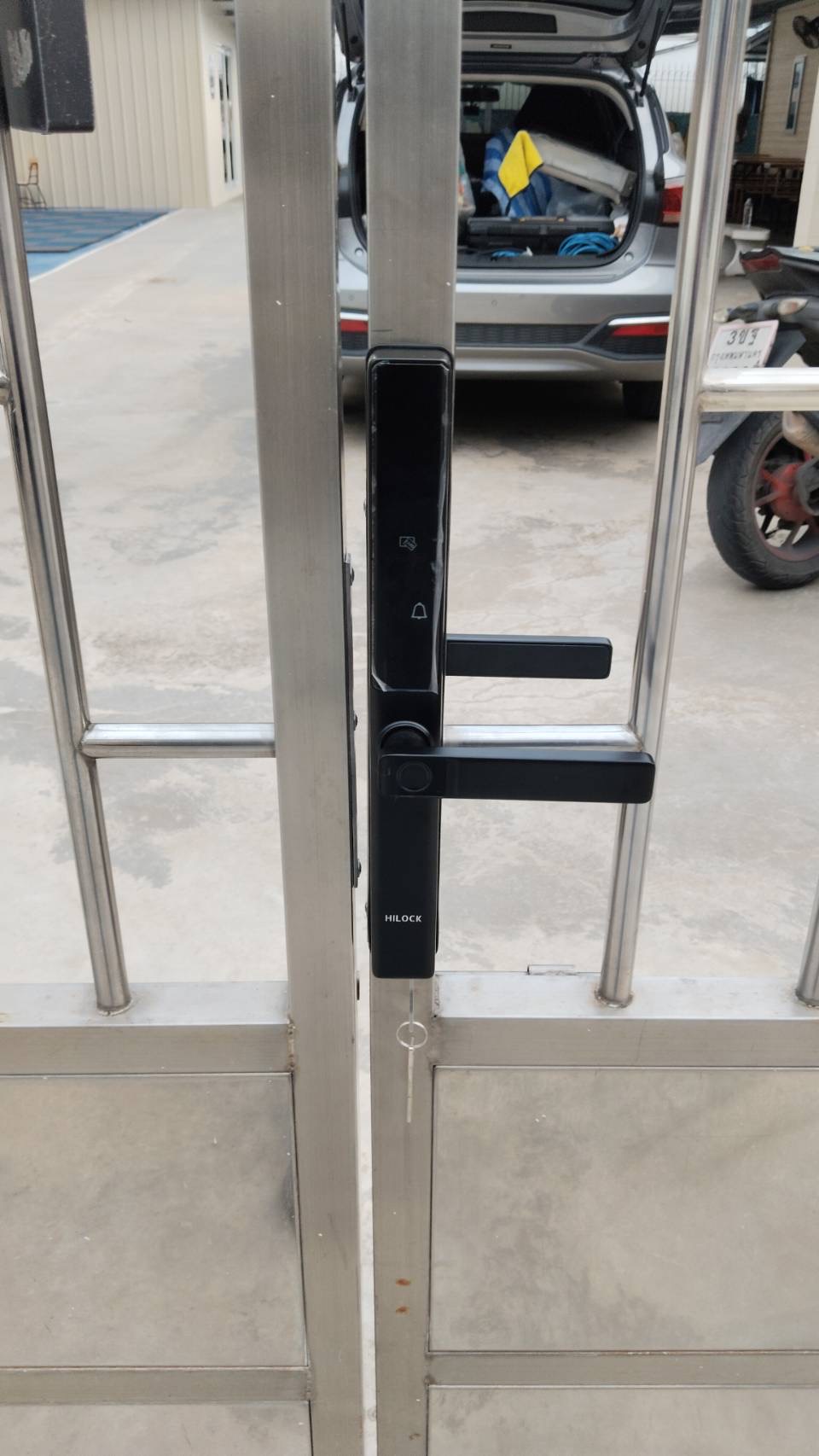 HL-432 รีวิว digital door lock ประตู ดิจิตอล