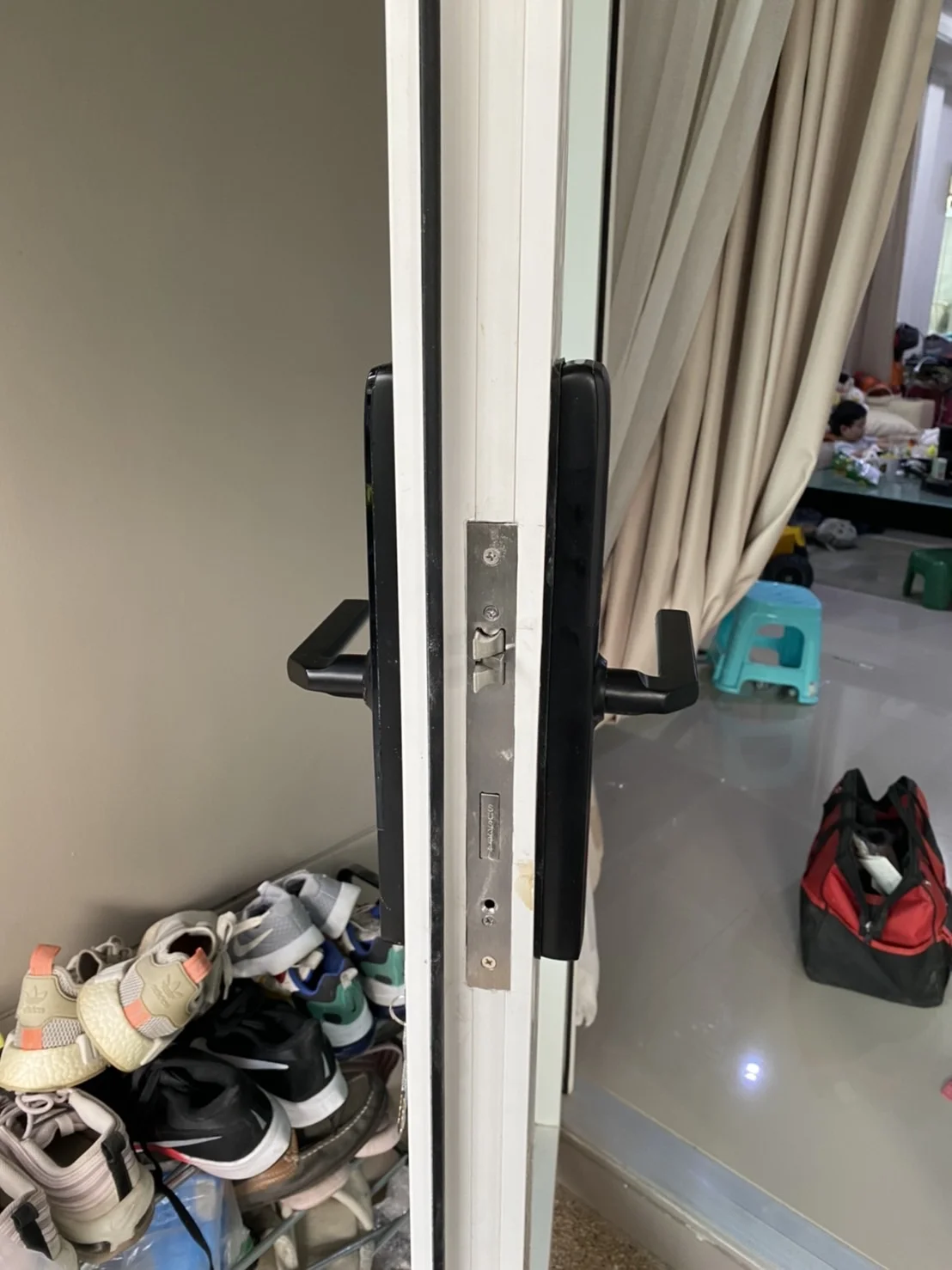 HL-433 รีวิว digital door lock ประตู ดิจิตอล