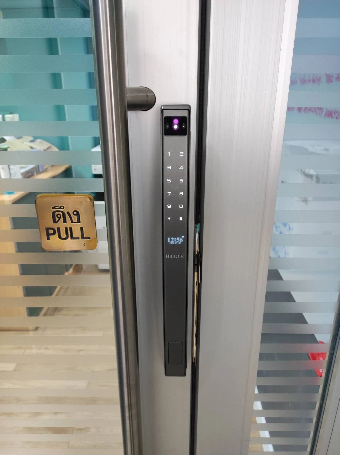 HL-492 รีวิว digital door lock ประตู ดิจิตอล