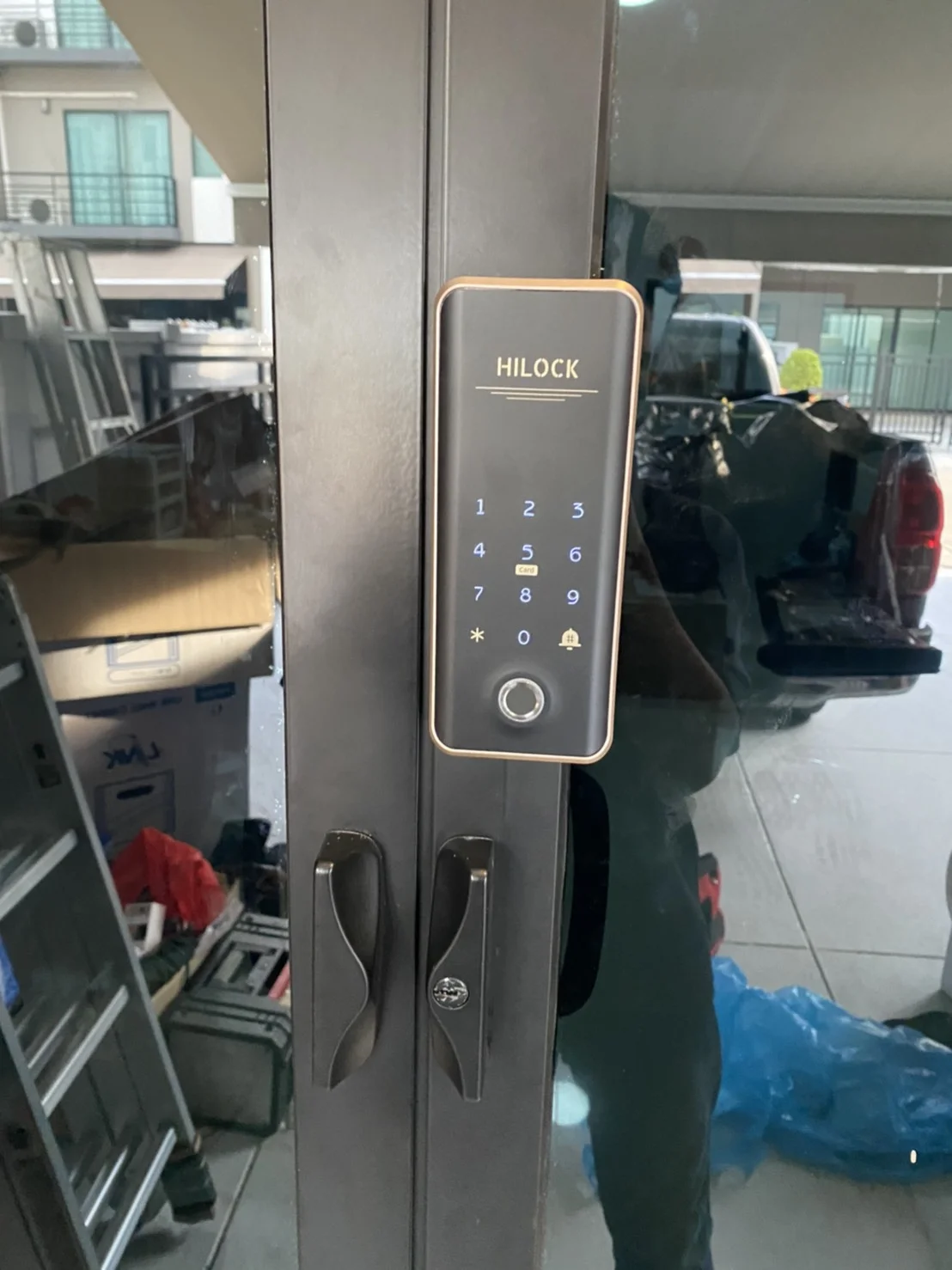 HL-500 รีวิว digital door lock ประตู ดิจิตอล