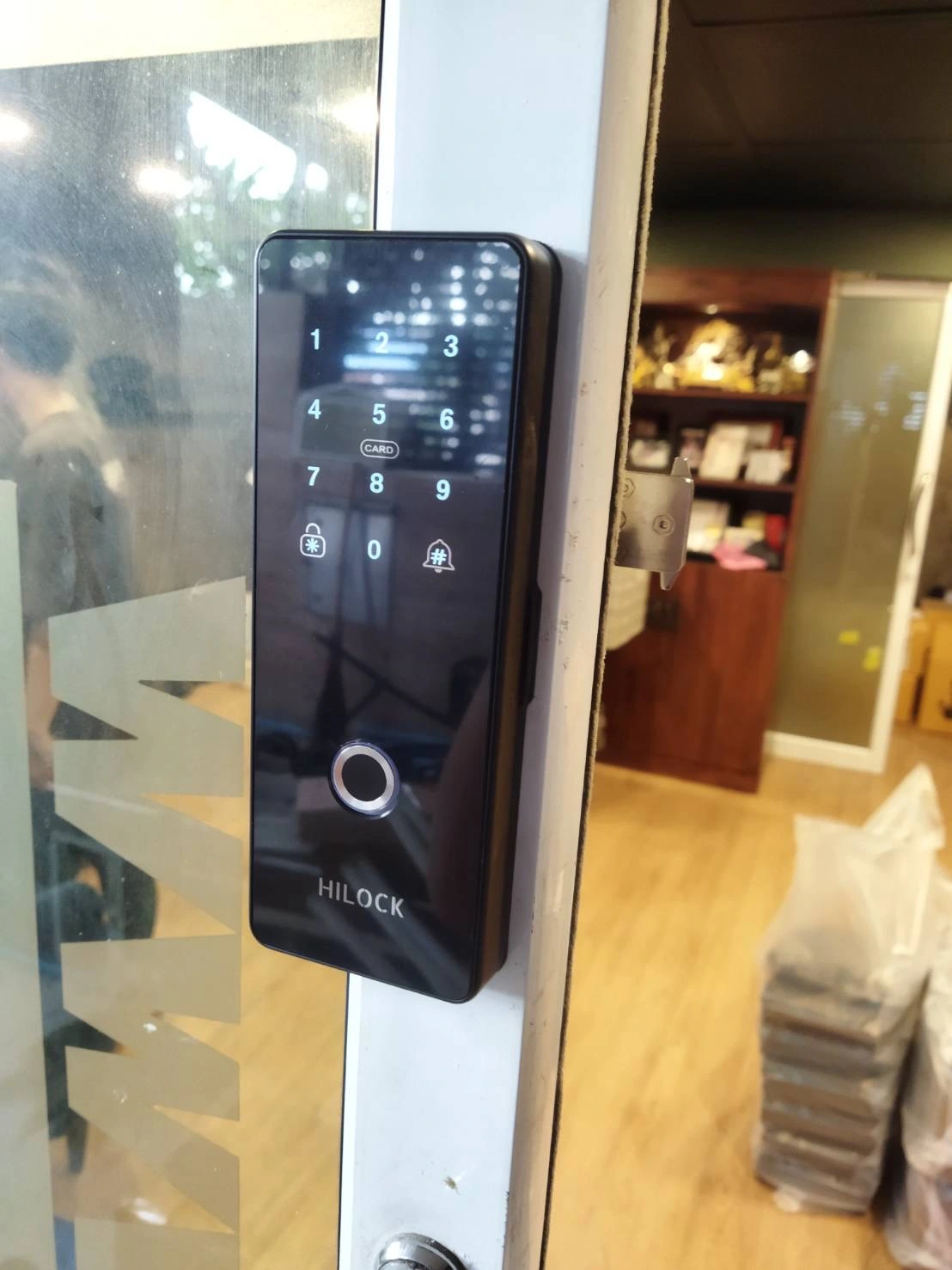 HL-551 รีวิว digital door lock ประตู ดิจิตอล