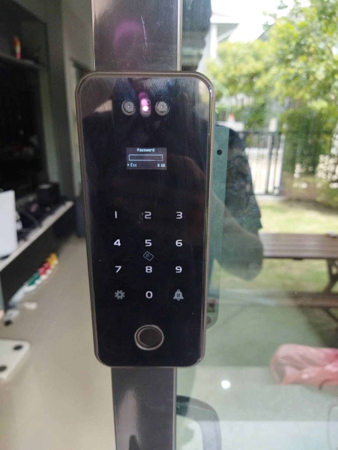 HL-595 รีวิว digital door lock ประตู ดิจิตอล