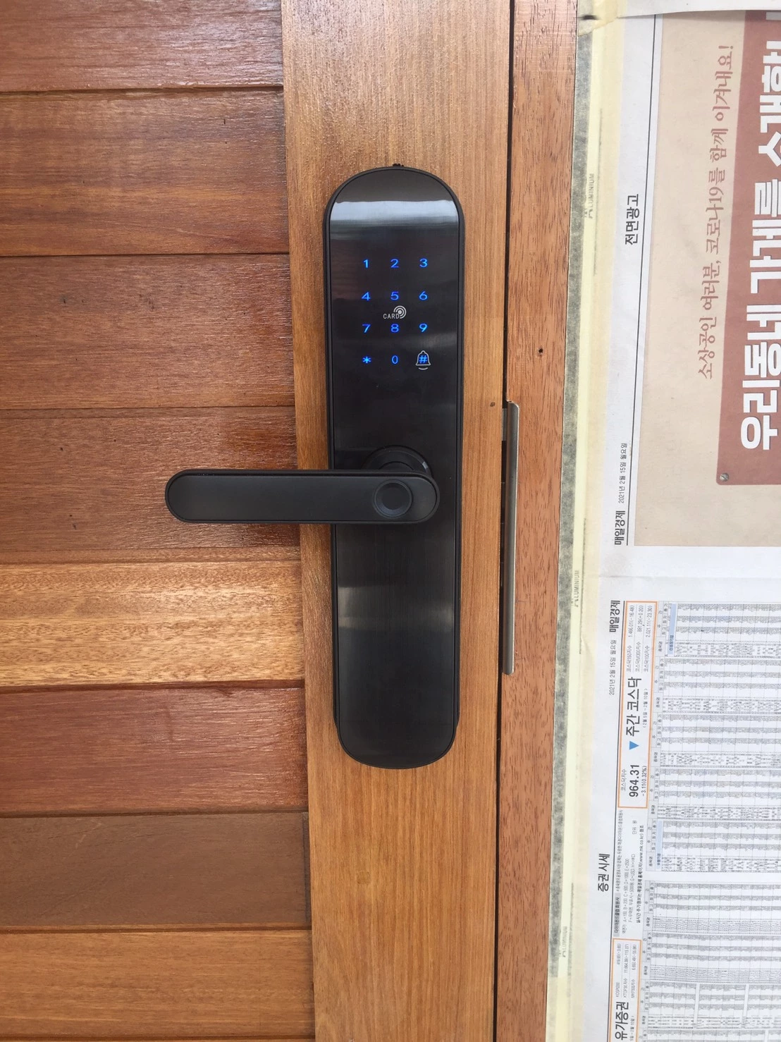 HL-611 รีวิว digital door lock ประตู ดิจิตอล