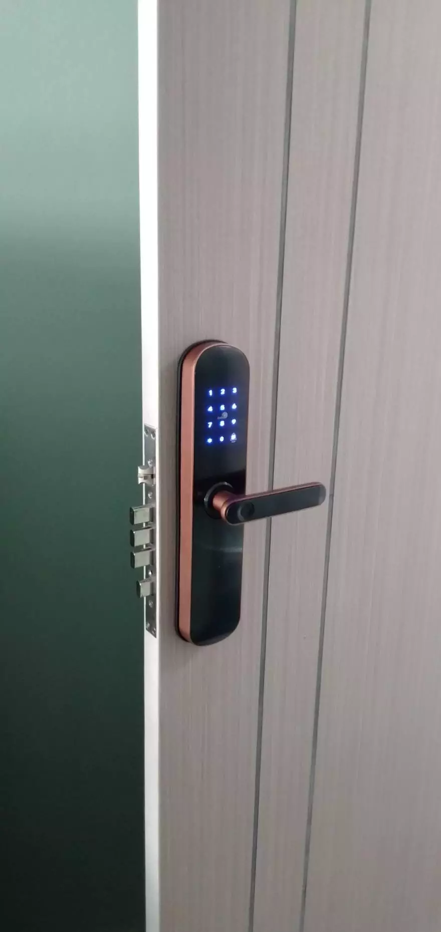 HL-611R รีวิว digital door lock ประตู ดิจิตอล