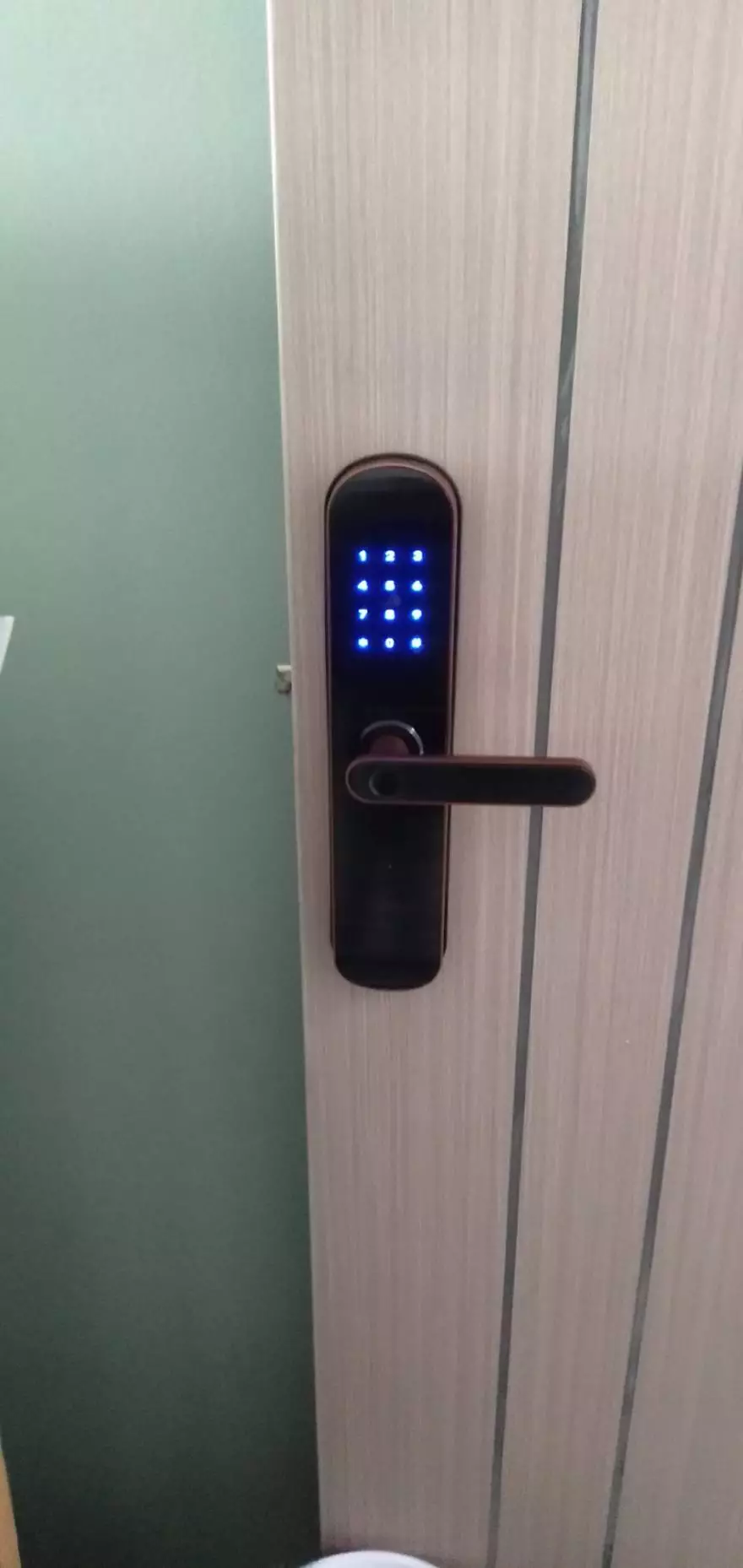 HL-611R รีวิว digital door lock ประตู ดิจิตอล