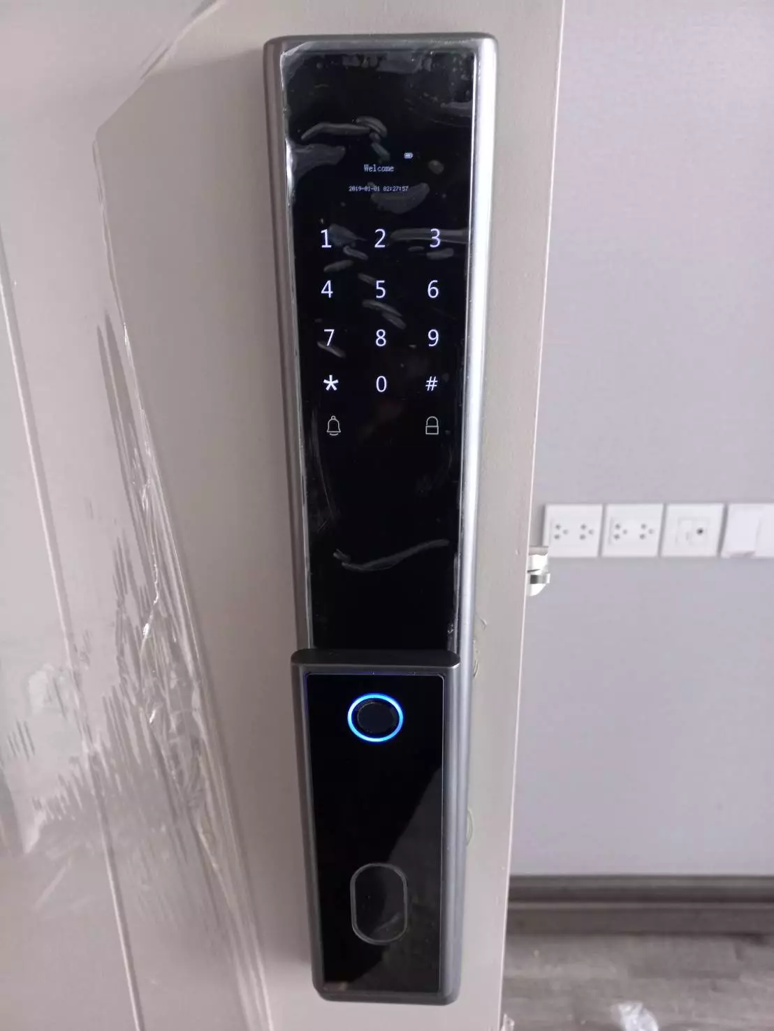 HL-811 รีวิว digital door lock ประตู ดิจิตอล