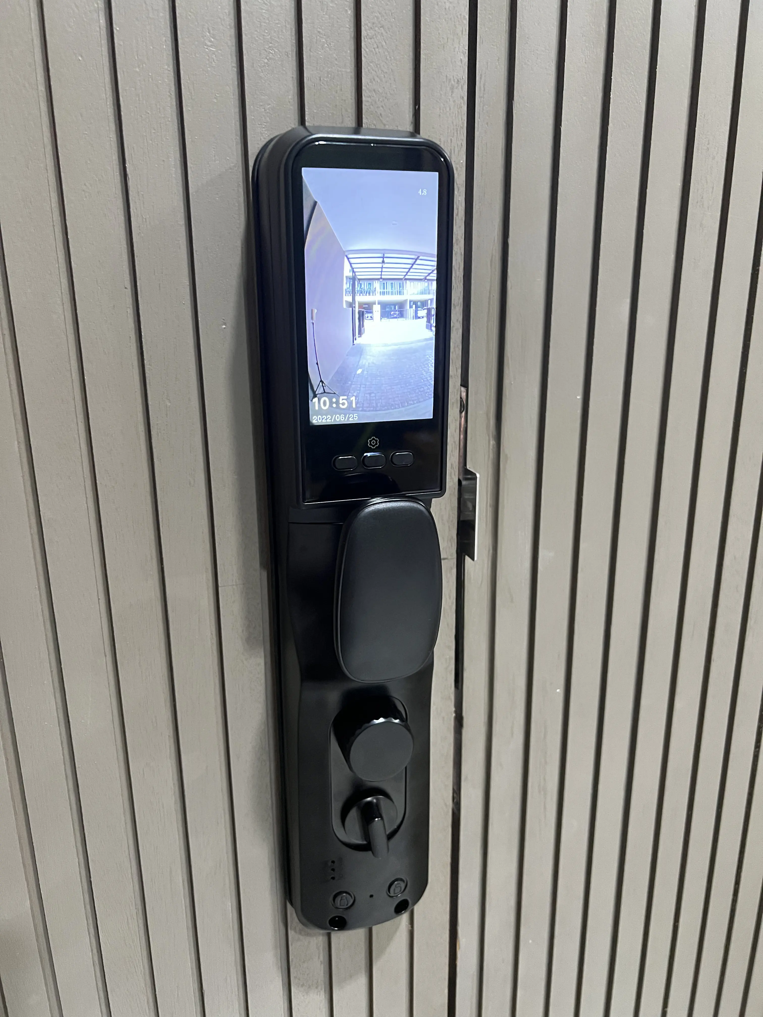 HL-921 รีวิว digital door lock ประตู ดิจิตอล