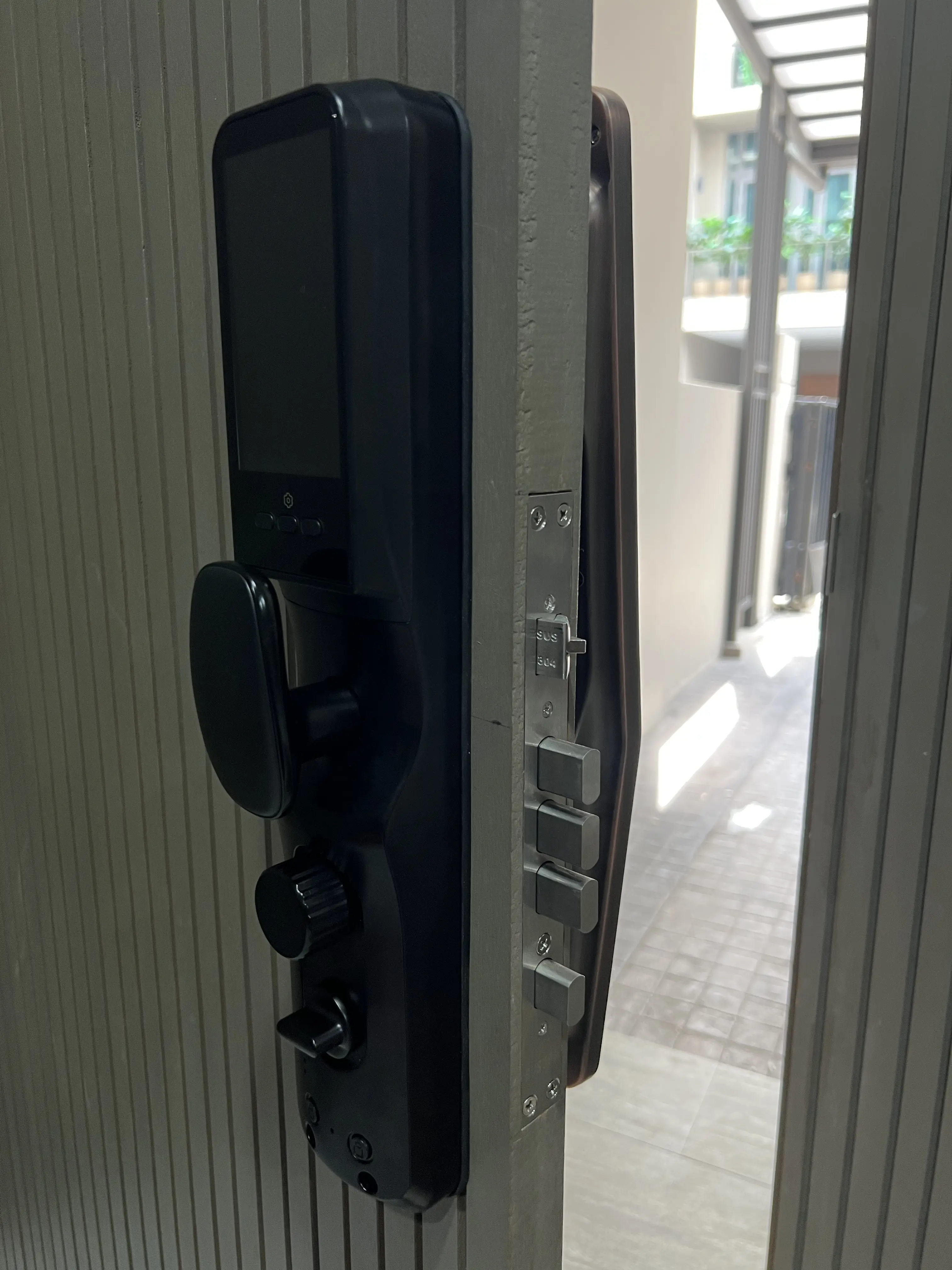 HL-921R รีวิว digital door lock ประตู ดิจิตอล