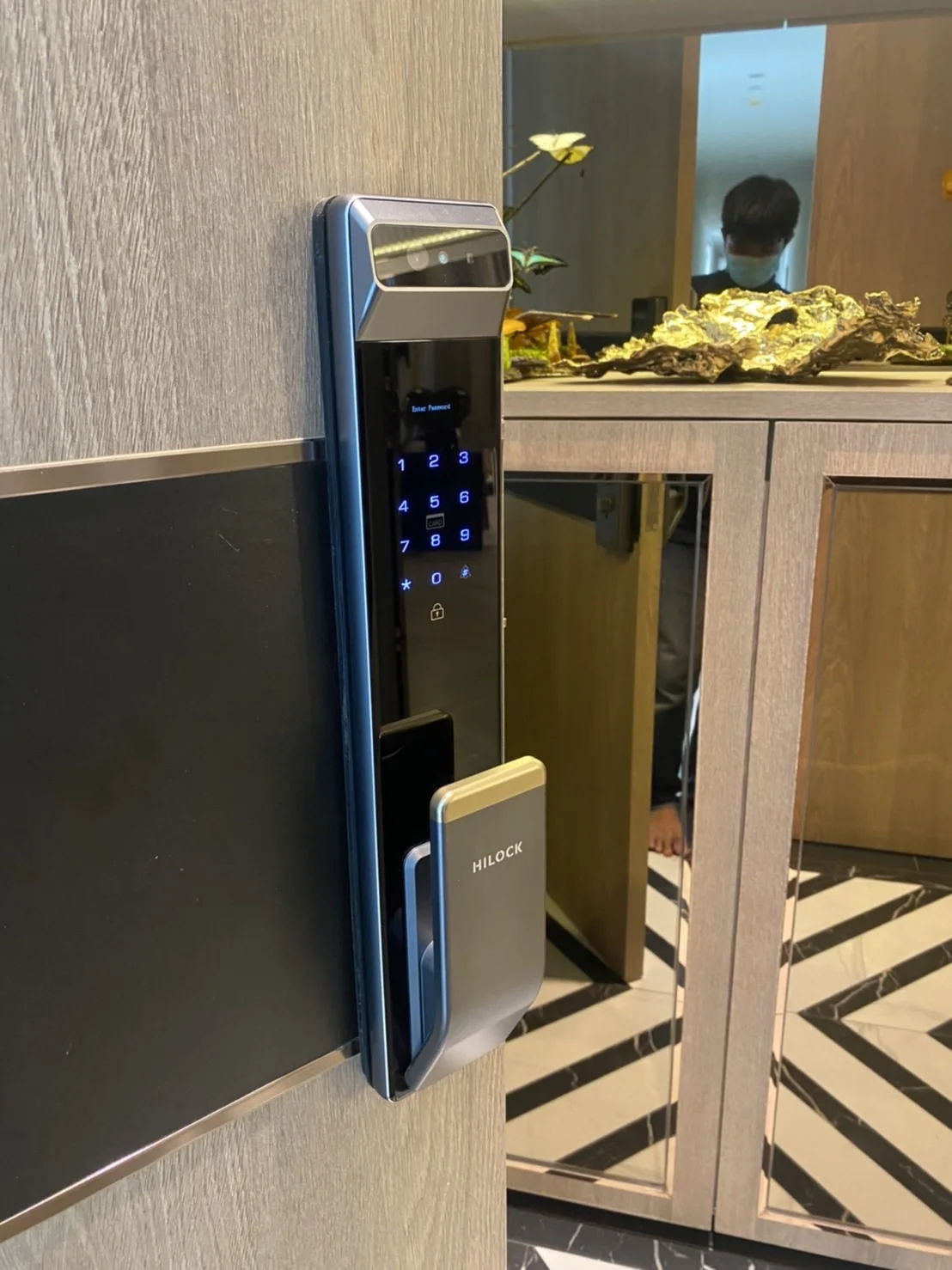 HL-951 รีวิว digital door lock ประตู ดิจิตอล