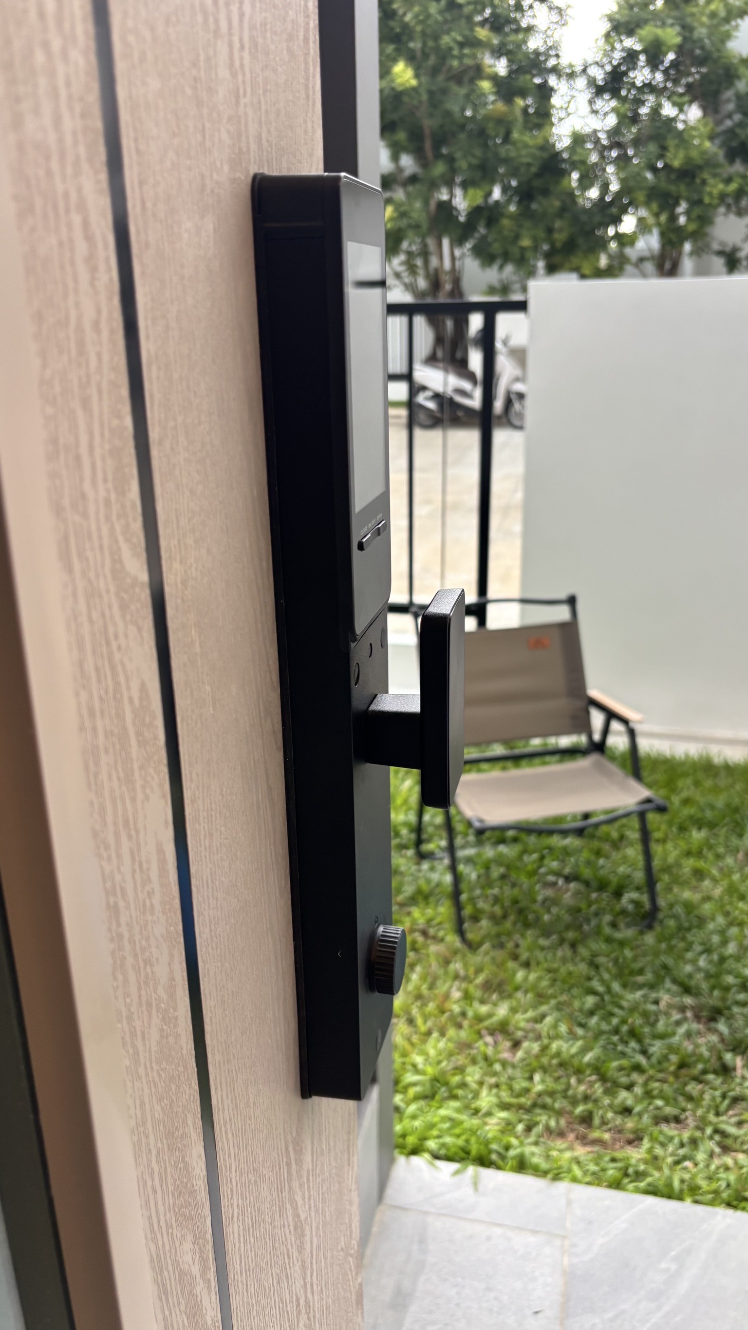 HL-971 รีวิว digital door lock ประตู ดิจิตอล